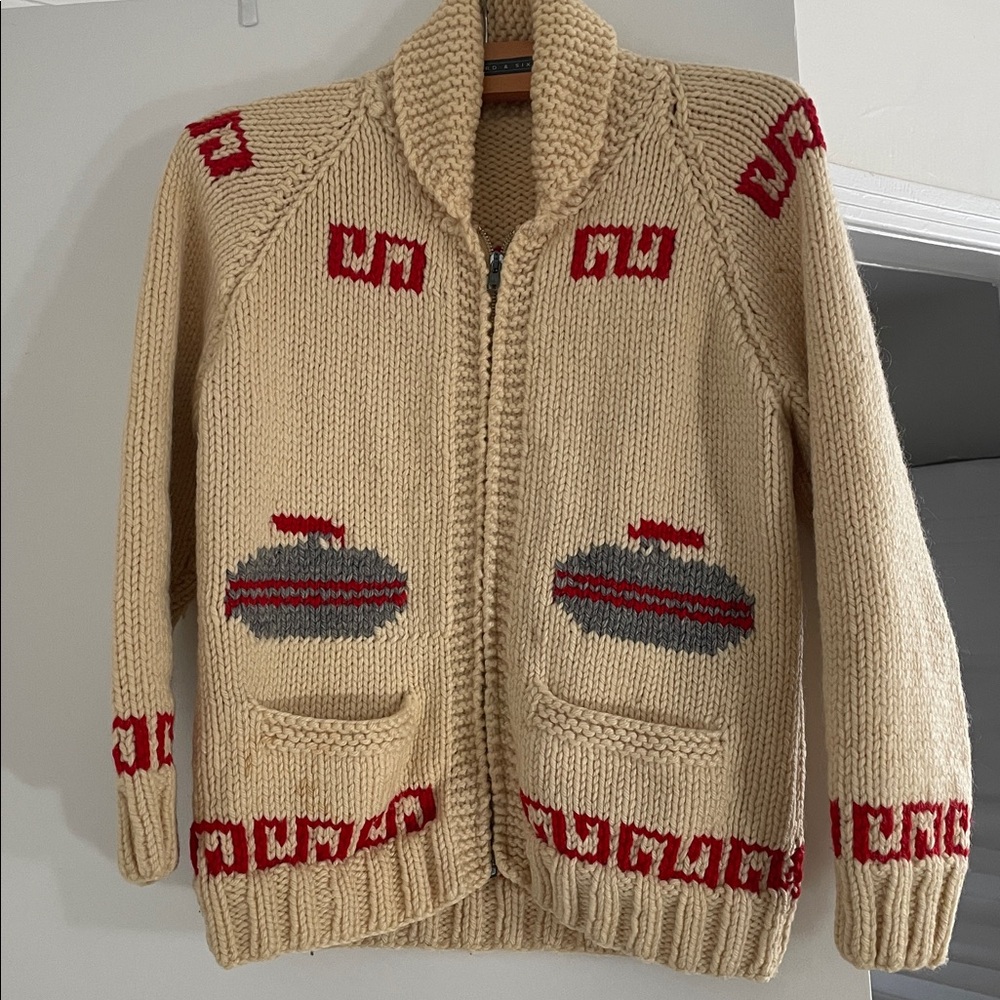 Wool Cardigan Sweater